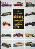 Book cover of 40 Years of Motoring 1919-1959  by YOUNG, Edward 